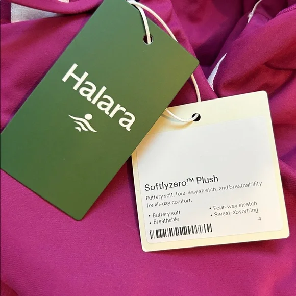 HALARA Softlyzero™ Plush Backless Active Dress-Easy Peezy Edition Ume Purple - Picture 7 of 8